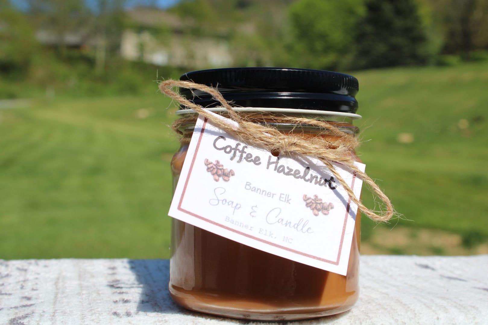 8oz Coffee Hazelnut candle