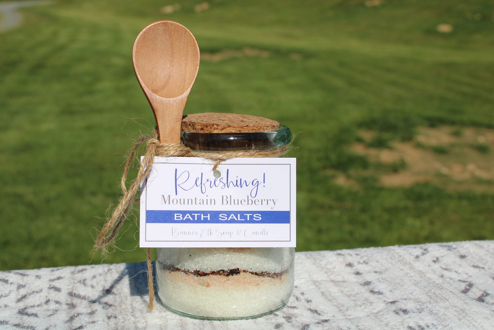 Mountain Blueberry bath salts