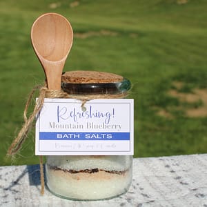 Mountain Blueberry Bath Salts