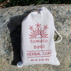 Tomato Basil Herbal Soap